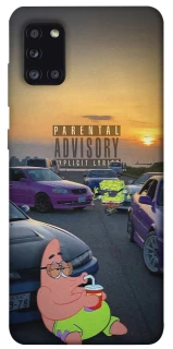 Чехол на Samsung Galaxy A31 Патрик на гонках фото 1 из 1