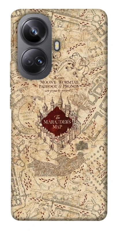 Чохол на Realme 10 Pro+ Harry Potter Marauder's Map фото 1 з 1