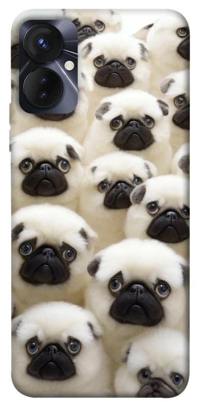 Чохол на TECNO Spark 9 Pro (KH7n) Doggy Pug Love фото 1 з 1