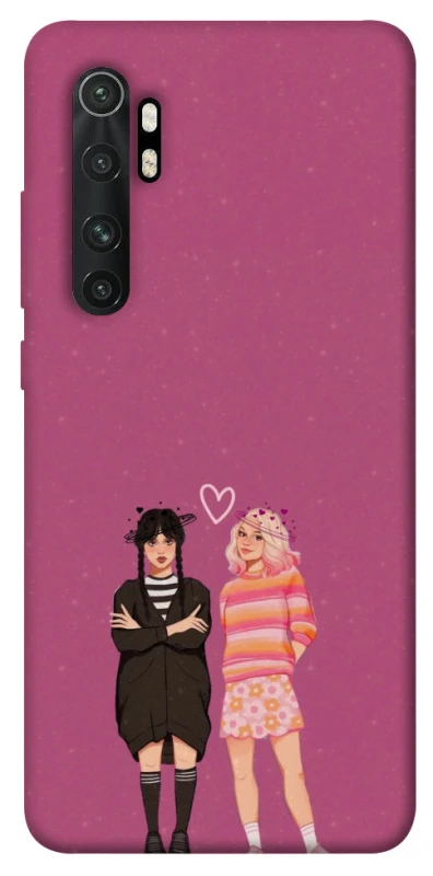 Чехол на Xiaomi Mi Note 10 Lite Raven & Rainbow Wednesday фото 1 из 1