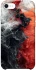Чохол на Apple iPhone SE (2020) Black and Red фото 1 з 1