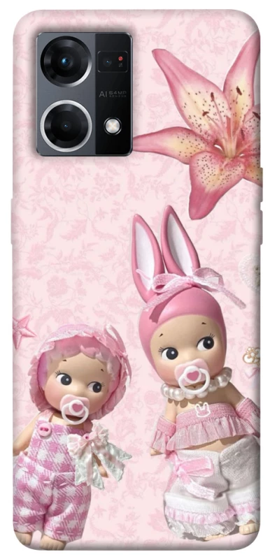 Чохол на Oppo Reno 7 4G Vintage Blossom Twins фото 1 з 1