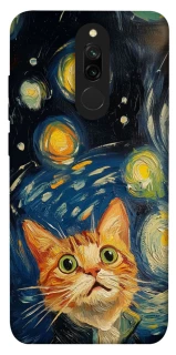 Чехол на Xiaomi Redmi 8 paint cat фото 1 из 1