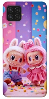 Чехол на Samsung Galaxy A22 4G Labubu twins ver.3 фото 1 из 1