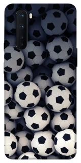 Чехол на OnePlus Nord Футбольные мячи фото 1 из 1
