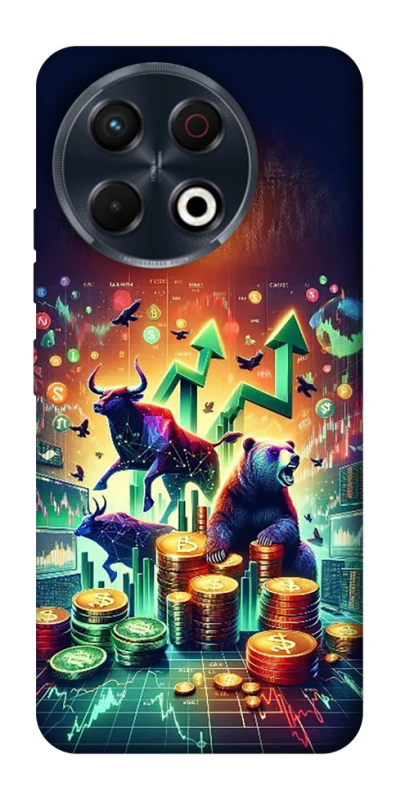 Чохол на TECNO Spark 30 Pro (KL7) Crypto market фото 1 з 1