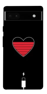 Чохол на Google Pixel 6a Charge your heart фото 1 з 1