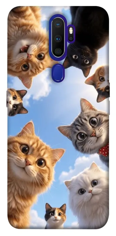 Чохол на Oppo A5 (2020) / Oppo A9 (2020) Cats фото 1 з 1