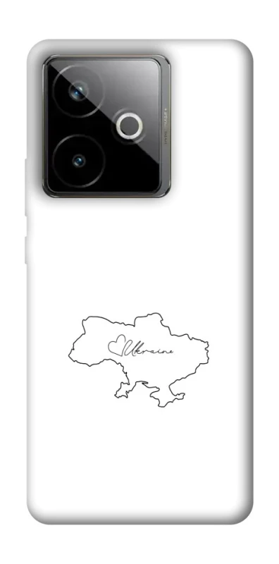 Чохол на Realme GT 7T Ukraine map фото 1 з 1