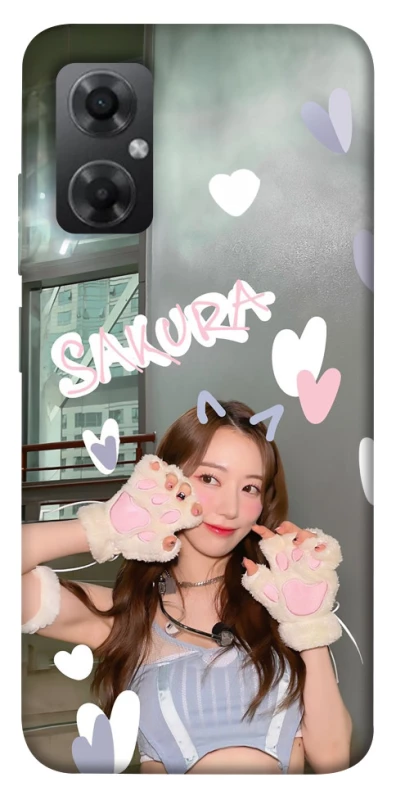 Чохол на Xiaomi Redmi Note 11R Sakura - LE SSERAFIM фото 1 з 1