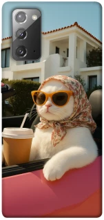 Чехол на Samsung Galaxy Note 20 Stylish Cat Cruise фото 1 Чехол на Samsung Galaxy Note 20 Stylish Cat Cruise фото 1 из 1
