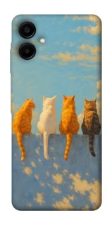 Чехол на Samsung Galaxy A07 cats on wall фото 1 Чехол на Samsung Galaxy A07 cats on wall фото 1 из 1