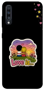 Чехол на Samsung Galaxy A70 (A705F) Love is ver.5 фото 1 из 1