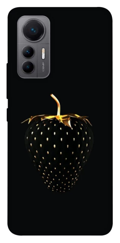 Чехол на Xiaomi 12 Lite Черная клубника фото 1 из 1