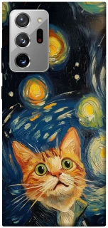 Чохол на Samsung Galaxy Note 20 Ultra paint cat фото 1 з 1