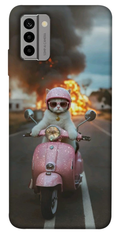 Чехол на Nokia G22 Exploding Kittens ver.3 фото 1 из 1