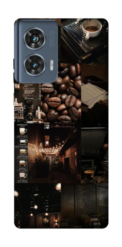 Чохол на Motorola Edge 50 Coffee collage ver.1 фото 1 з 1