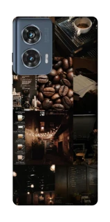 Чохол на Motorola Edge 50 Coffee collage ver.1 фото 1 з 1