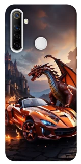 Чохол на Realme 6i Сar and dragon фото 1 з 1
