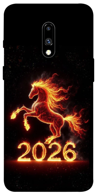 Чохол на OnePlus 7 Red Fire Horse ver.1 фото 1 з 1