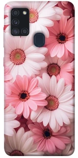 Чохол на Samsung Galaxy A21s Рожеві Квіти v2 фото 1 з 1