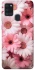 Чохол на Samsung Galaxy A21s Рожеві Квіти v2 фото 1 з 1