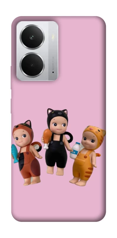 Чохол на Realme 14 Cat Cafe Trio фото 1 з 1