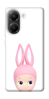 Чехол на Xiaomi Poco X6 Pro Minimal Bunny Peek фото 1 из 1