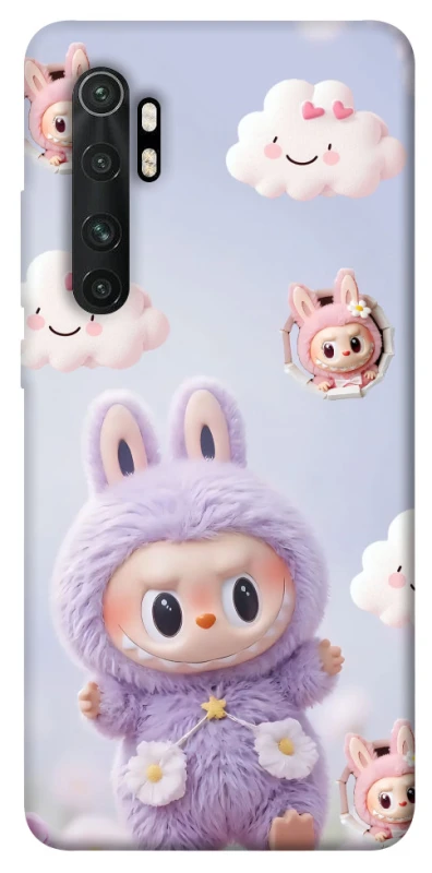 Чохол на Xiaomi Mi Note 10 Lite Labubu & clouds фото 1 з 1