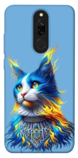 Чохол на Xiaomi Redmi 8 Кіт патріот фото 1 з 1