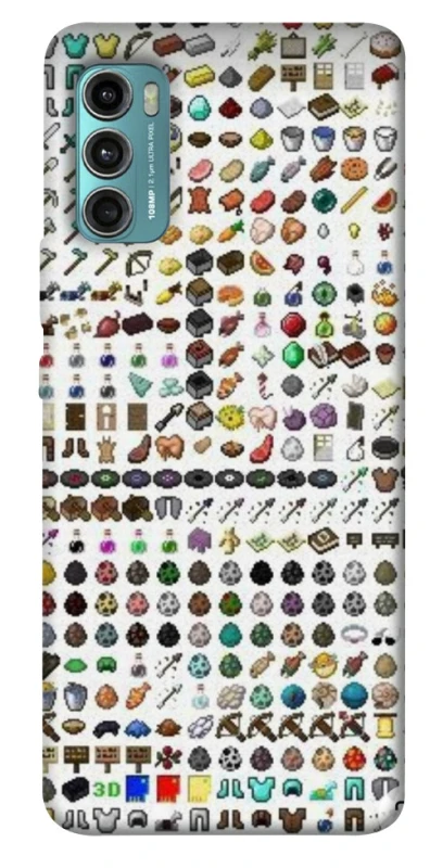 Чохол на Motorola Moto G60 Minecraft v2 фото 1 з 1