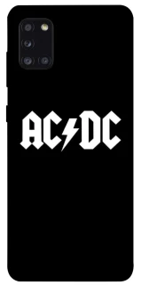 Чехол на Samsung Galaxy A31 AC/DC logo фото 1 из 1