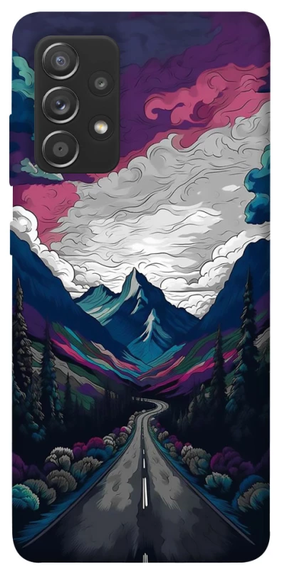 Чехол на Samsung Galaxy A72 4G / A72 5G Нарисованные горы фото 1 из 1