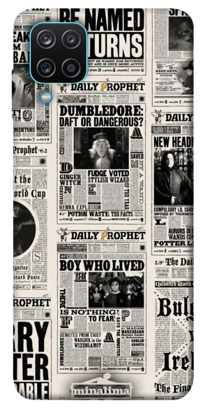 Чохол на Samsung Galaxy M12 Harry Potter newspaper фото 1 з 1