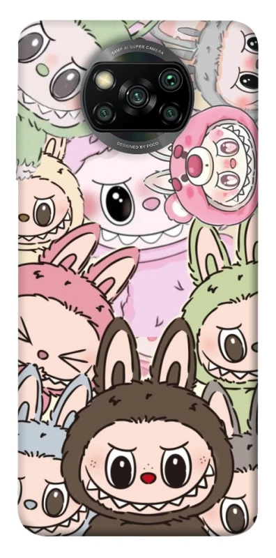 Чохол на Xiaomi Poco X3 NFC / Poco X3 Pro All Labubu 3 фото 1 з 1