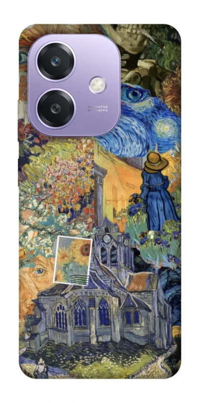 Чехол на Oppo A3 4G Van Gogh collage фото 1 из 1