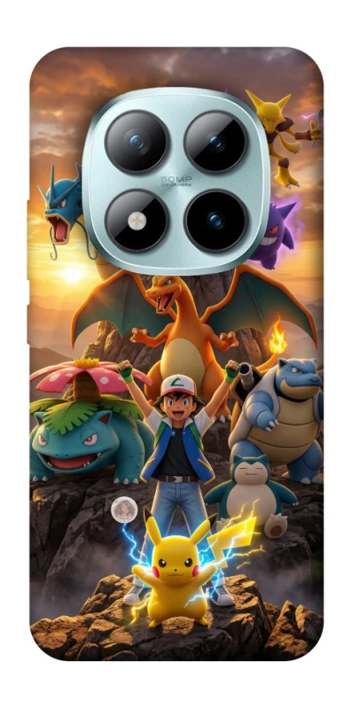Чохол на Xiaomi Redmi Note 15 Pro+ 5G Pokemon фото 1 з 1