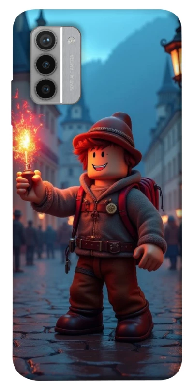 Чохол на Nokia G42 Roblox Fire Logo Blue Flames фото 1 з 1