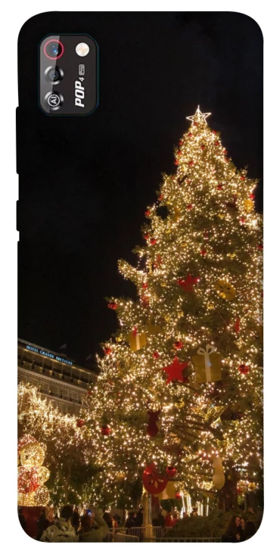 Чехол на TECNO POP 4 Pro Новогодний v34 фото 1 из 1