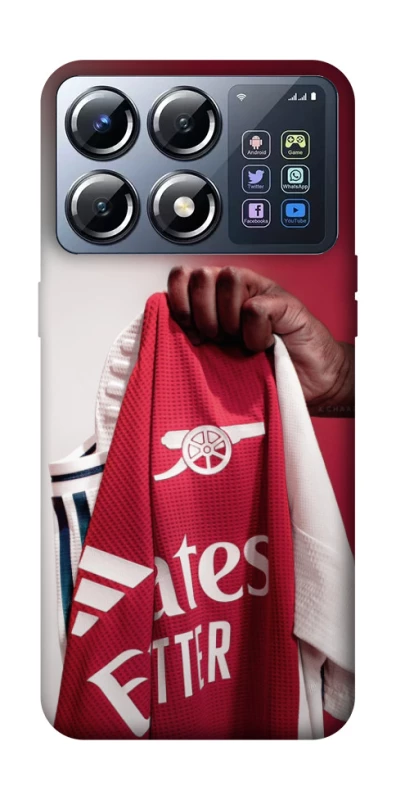 Чохол на Xiaomi POCO X8 Pro FC Arsenal v3 фото 1 з 1
