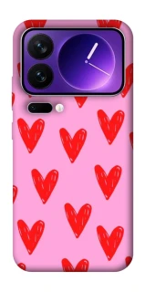 Чохол на Xiaomi 17 Pro Max Red hearts 2 фото 1 з 1