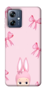 Чехол на Motorola Moto G54 Power Ribbon Bunny фото 1 из 1