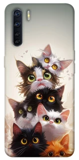 Чохол на Oppo A91 Сat eyes фото 1 з 1