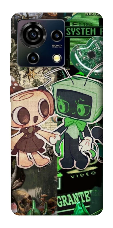 Чохол на ZTE Blade V50 Vita Dandy World Shelly Art фото 1 з 1