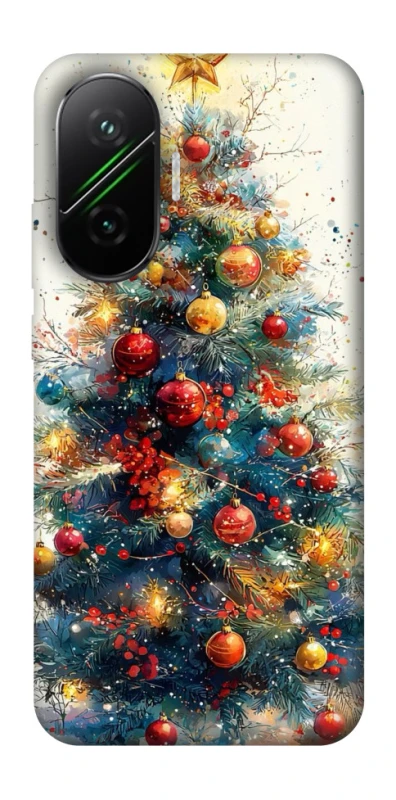 Чехол на Xiaomi Poco F7 Новогодний v36 фото 1 из 1