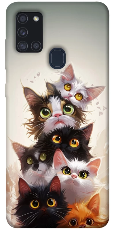 Чохол на Samsung Galaxy A21s Сat eyes фото 1 з 1