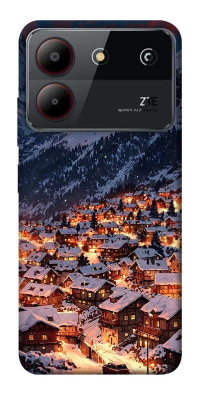 Чохол на ZTE Blade A54 4G Новорічний v29 фото 1 з 1