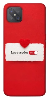 Чохол на Oppo A92s Love Mode ON фото 1 з 1