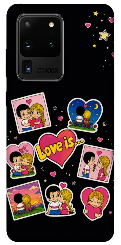 Чохол на Samsung Galaxy S20 Ultra Love is фото 1 з 1