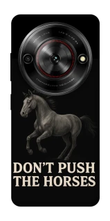 Чехол на ZTE Nubia Focus Don't push the horses фото 1 из 1